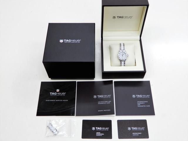タグ・ホイヤー フォーミュラー1 クォーツ レディース ホワイト 12P