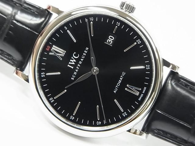 IWC ポートフィノ・オートマティック 40MM ブラック IW356502 正規品