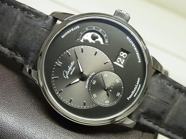 グラスヒュッテ・オリジナル パノマティックルナ グレー メーカーOH