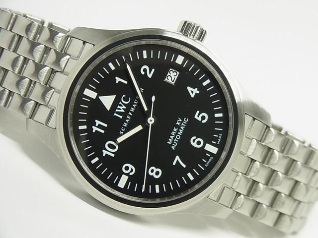 IWC パイロットウォッチ マーク15 ブラック文字盤 3253-07 中期型