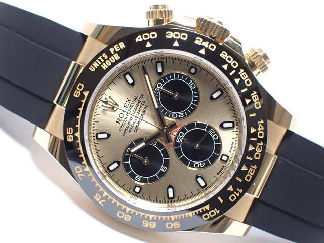 ロレックス デイトナ 18KYG シャンパンゴールド×ブラック文字盤