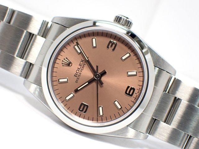 ロレックス オイスターパーペチュアル ピンク3・6・9 67480 T番