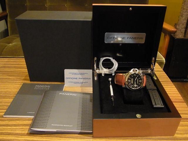 パネライ ルミノール・マリーナ 手巻 PAM00111 O番 - 腕時計専門店THE