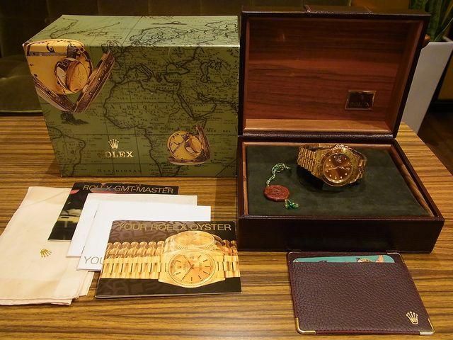 ロレックス GMTマスターII 18KYG ブラウン 16718 X番 - 腕時計専門店