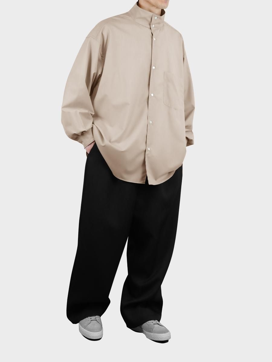 Graphpaper - グラフペーパー / FINE WOOL TROPICAL STAND COLLAR