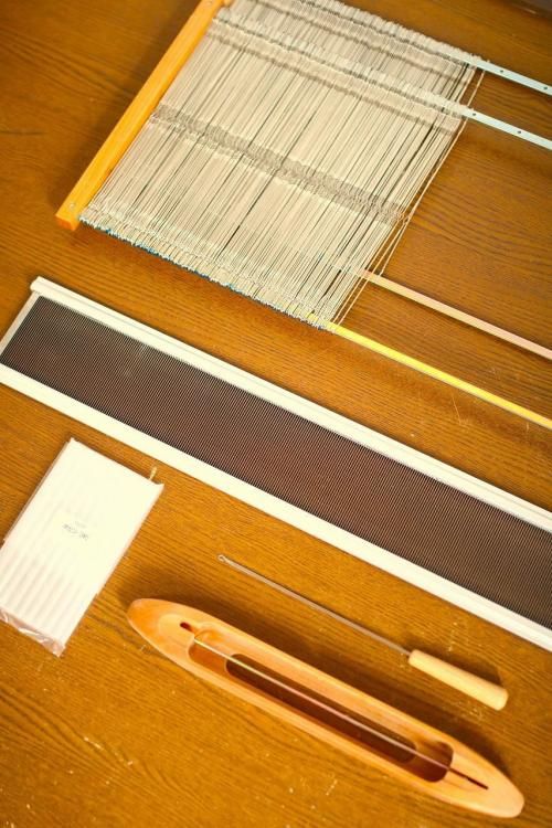 付属品セット 90シリーズB（研三式整経用の道具がついたセットです