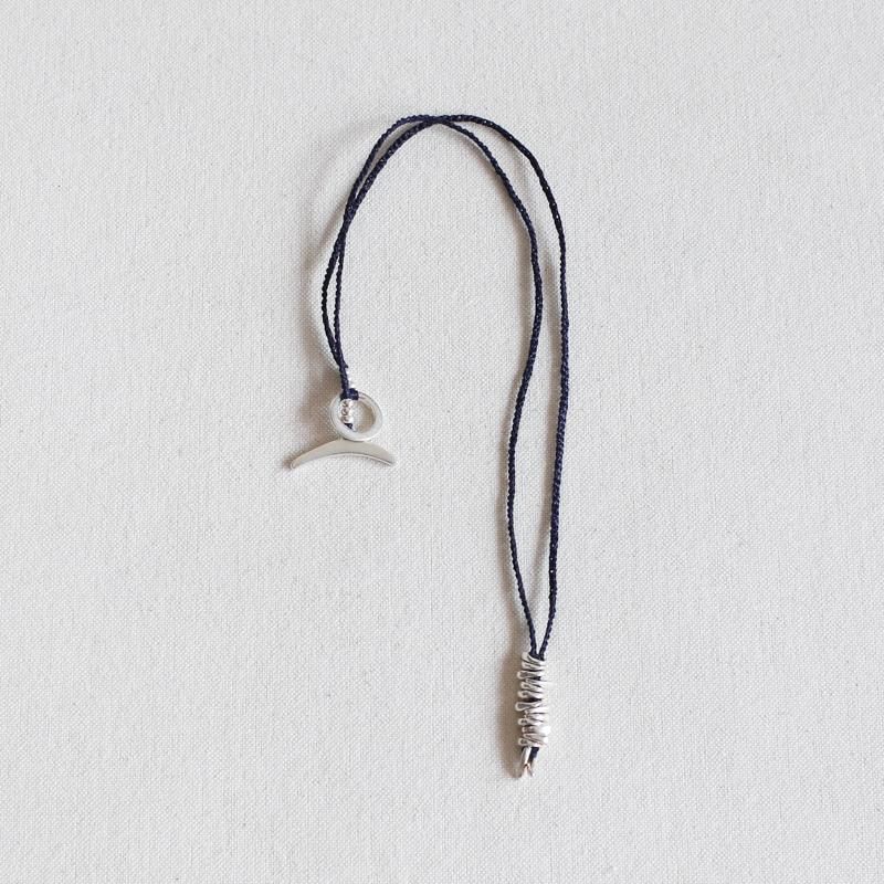 Jill Platner【ジルプラットナー】Birdbone Necklace Indigo - UNCLE