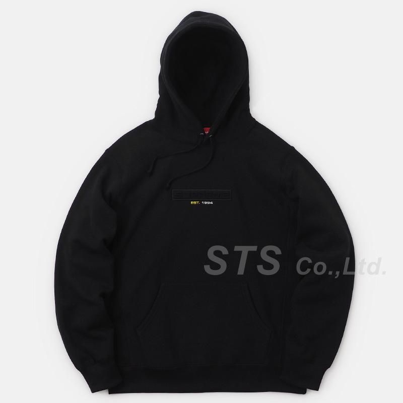 Supreme - Embossed Logo Hooded Sweatshirt - ParkSIDER