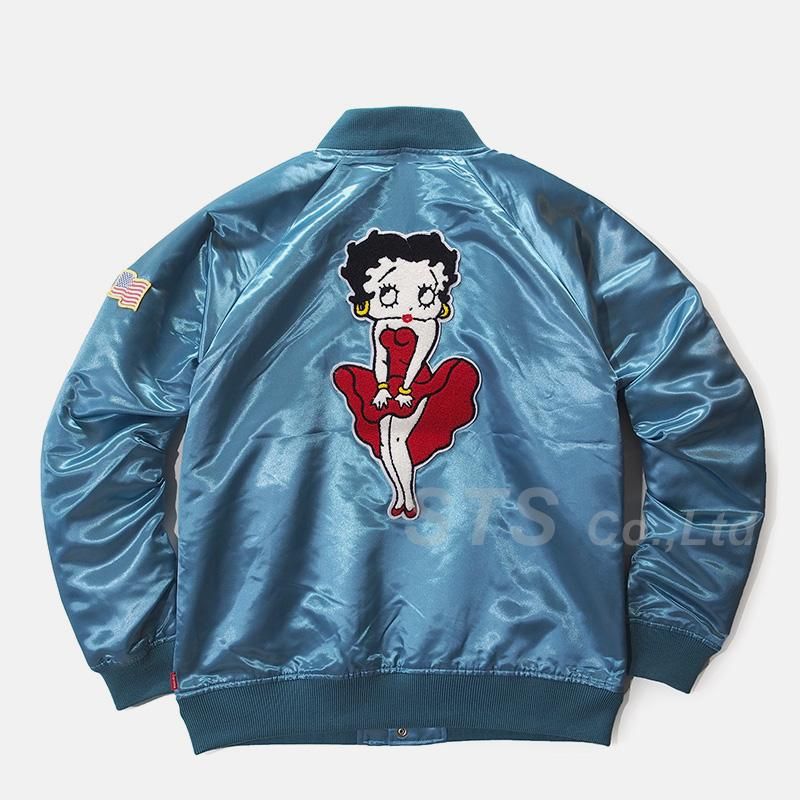 Supreme/Betty Boop Satin Club Jacket - ParkSIDER
