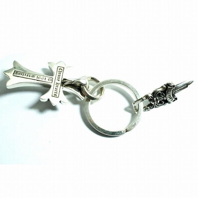 クロムハーツ キーリング スモール CHクロス × ダガー / CHROME HEARTS