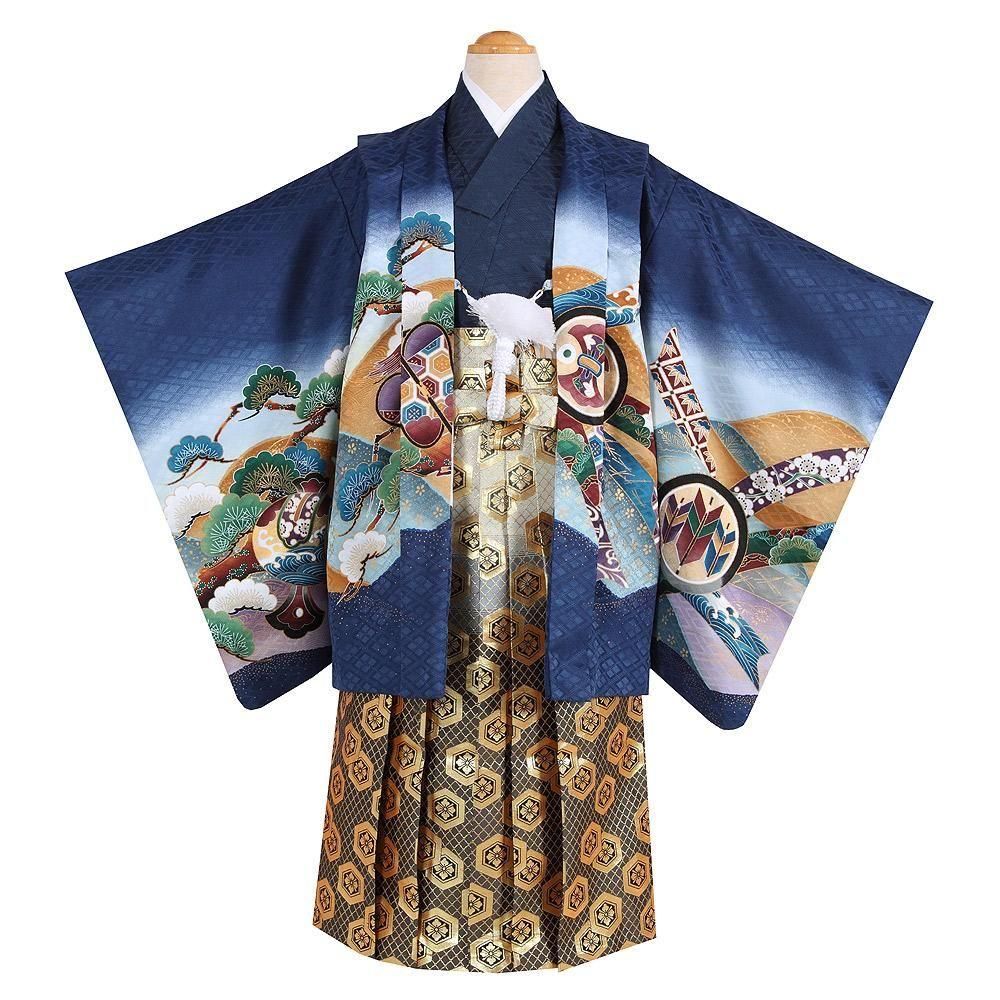 七五三男児5歳753袴 - 着物の宅配レンタル 京都きくやネット