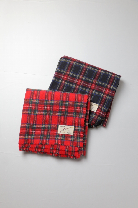 R&D.M.Co-（オールドマンズテーラー）｜WOOL TARTANCHECK BLANKET