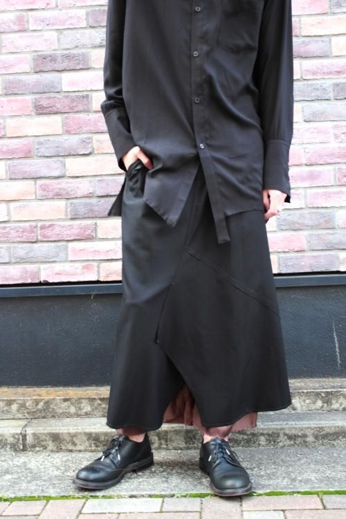 sulvam [サルバム] LAYERED SKIRT PANTS ＜レイヤードスカートパンツ