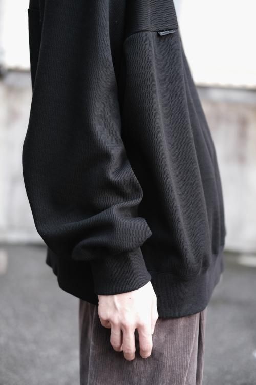 N.HOOLYWOOD [エヌハリウッド] HIGH NECK MICRO FUR KNIT SWEAT