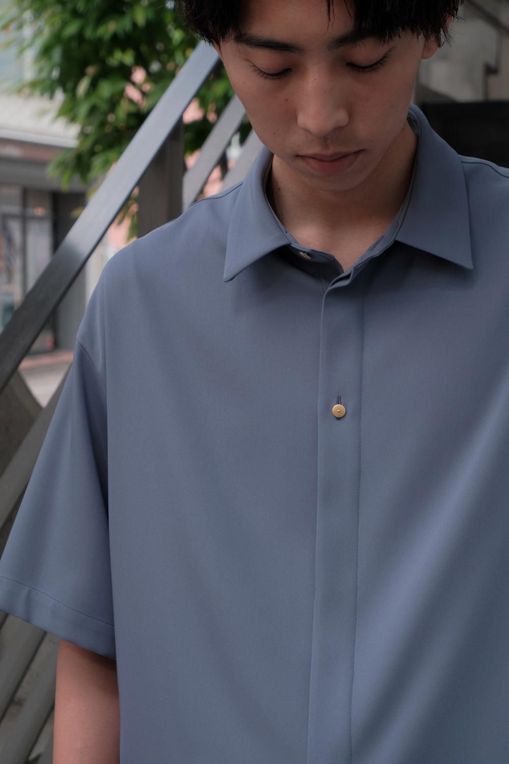 CULLNI [クルニ] Double Satin Bow Tie Short Sleeve Shirt ＜ボウタイ