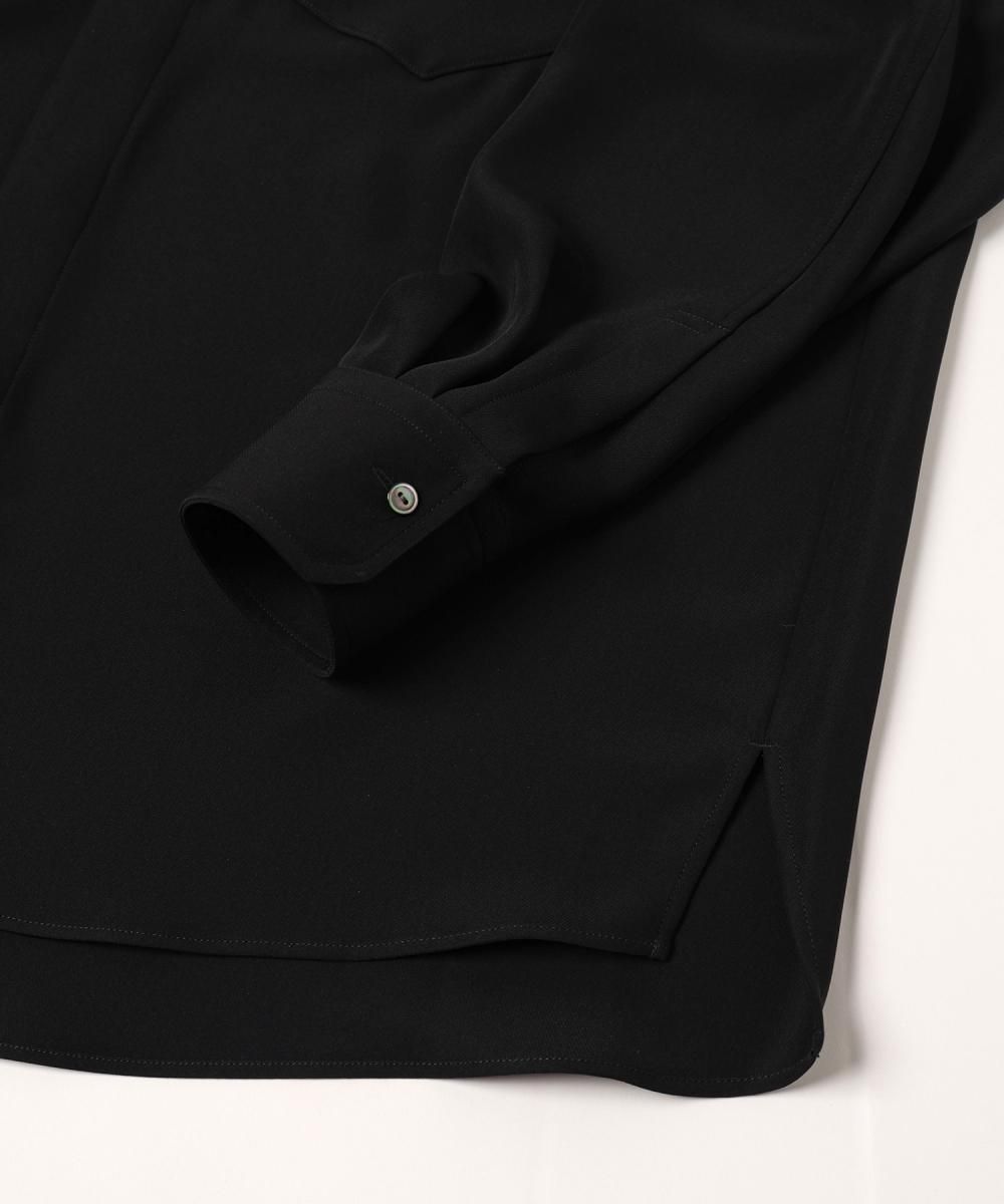 CULLNI [クルニ] Bi Color Doule Pocket Shirt ＜バイカラーダブル