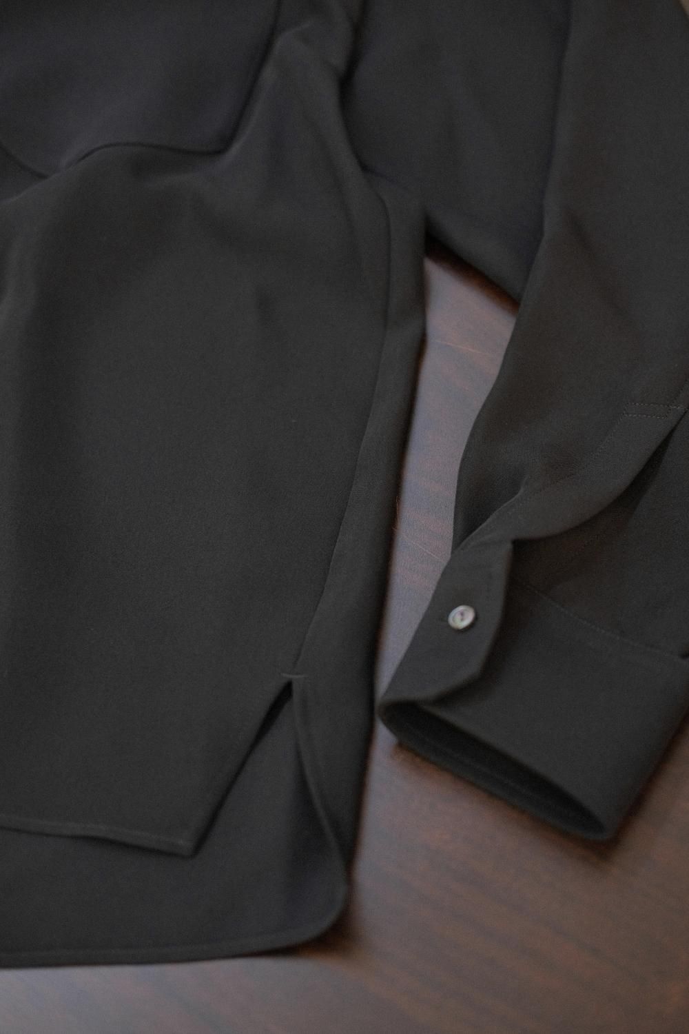 CULLNI [クルニ] Bi Color Doule Pocket Shirt ＜バイカラーダブル