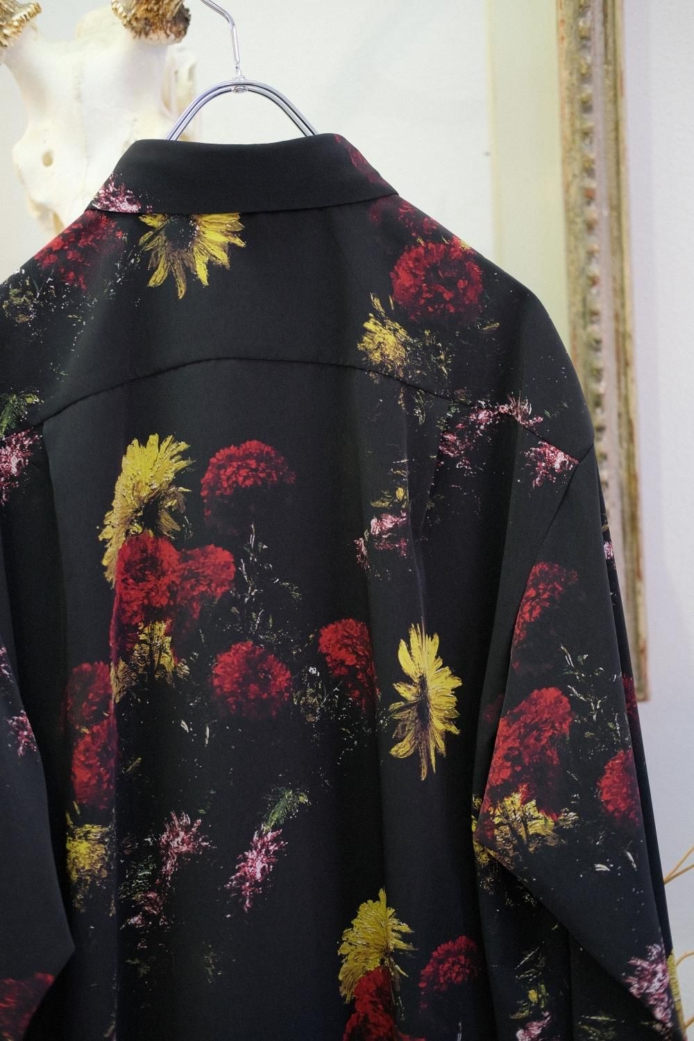 LAD MUSICIAN [ラッドミュージシャン] DECHINE FLOWER BIG SHIRT