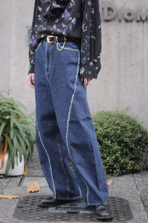 JieDa [ジエダ] USED LOOSE FIT JEANS＜ユーズドルーズフィットデニム