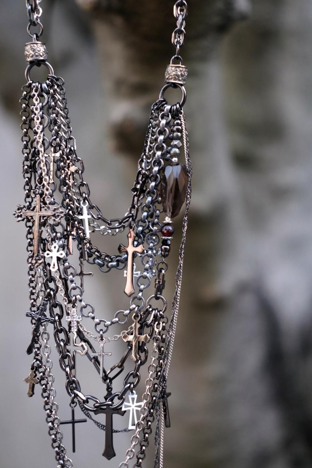 L'Arc～en～Ciel hyde氏着用] gunda [ガンダ] JUNK HEAVEN NECKLACE