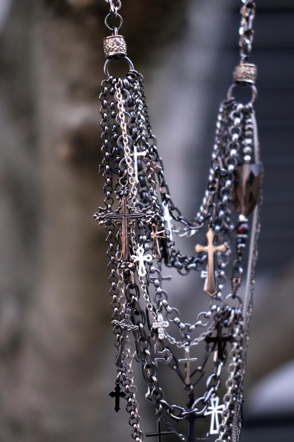 L'Arc～en～Ciel hyde氏着用] gunda [ガンダ] JUNK HEAVEN NECKLACE