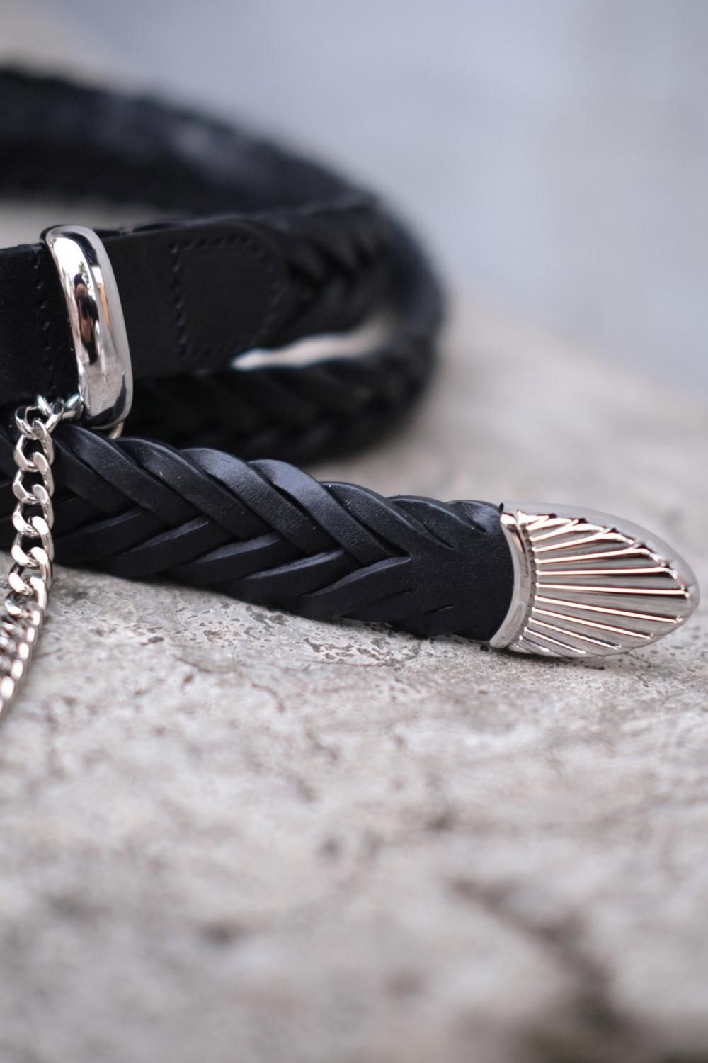 JieDa [ジエダ] LEATHER WESTERN BELT＜レザーウェスタンベルト＞ Jie