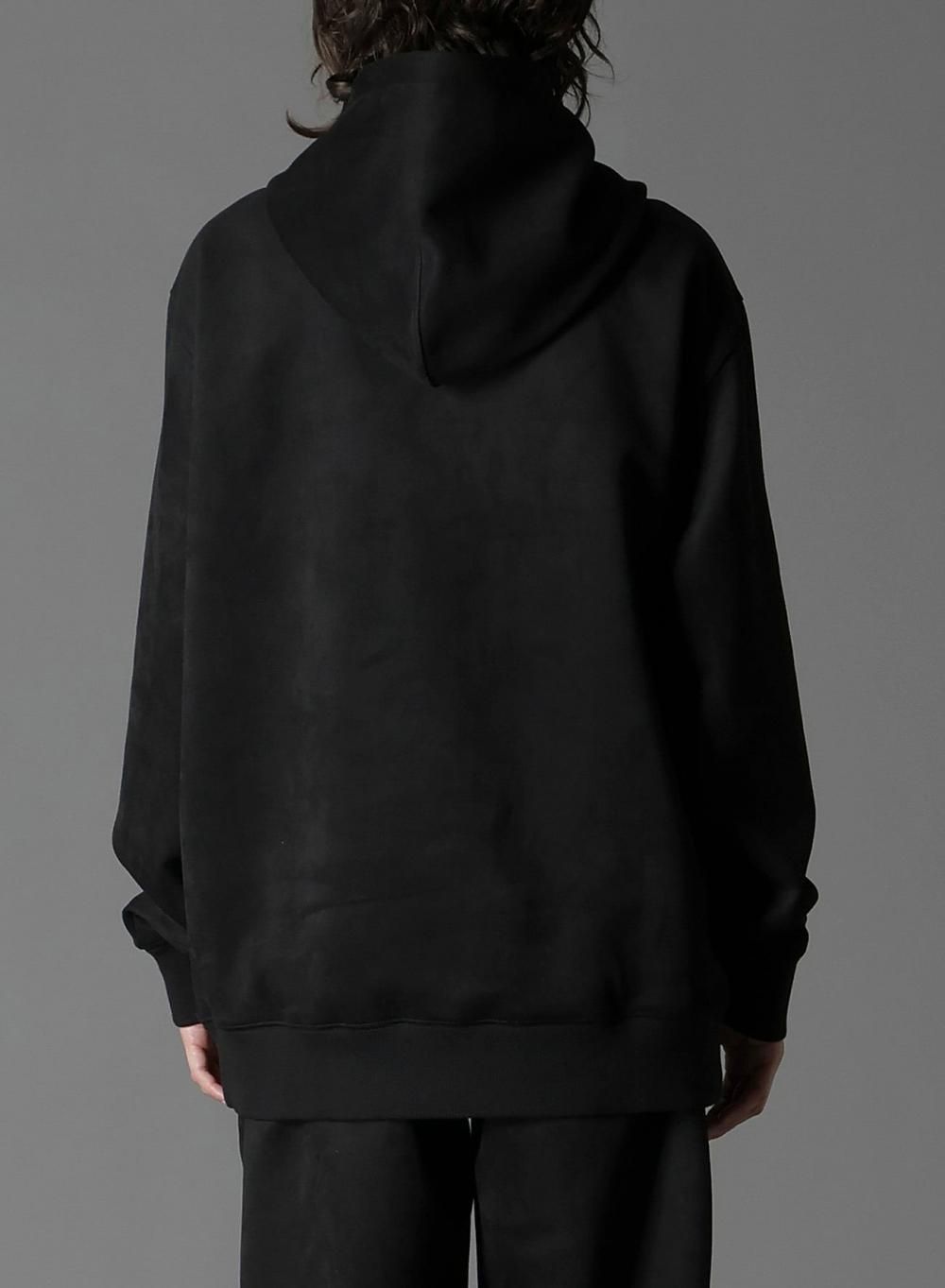 Ground Y × NEWERA [グラウンドワイ×ニューエラ] SUEDE HOODIE GY LOGO