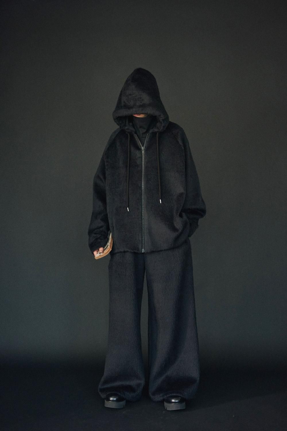 LAD MUSICIAN [ラッドミュージシャン] SHAGGY SWEAT ZIPUP PARKA