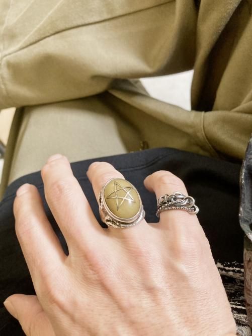 gunda ガンダ LINK SNAKE RING リンクスネークリング シルバー