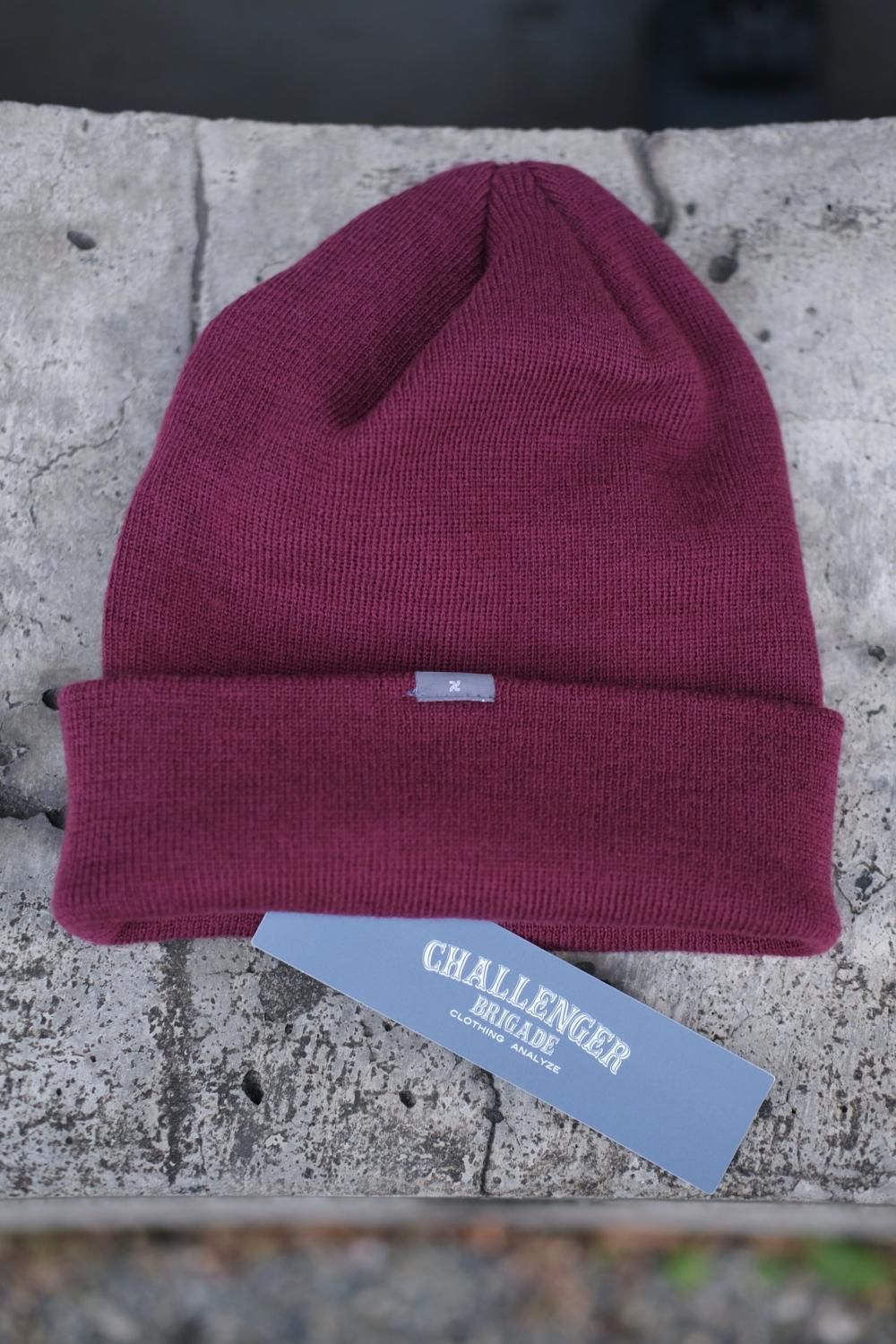 CHALLENGER チャレンジャー CRUSH LOGO KNIT CAP クラッシュロゴニット