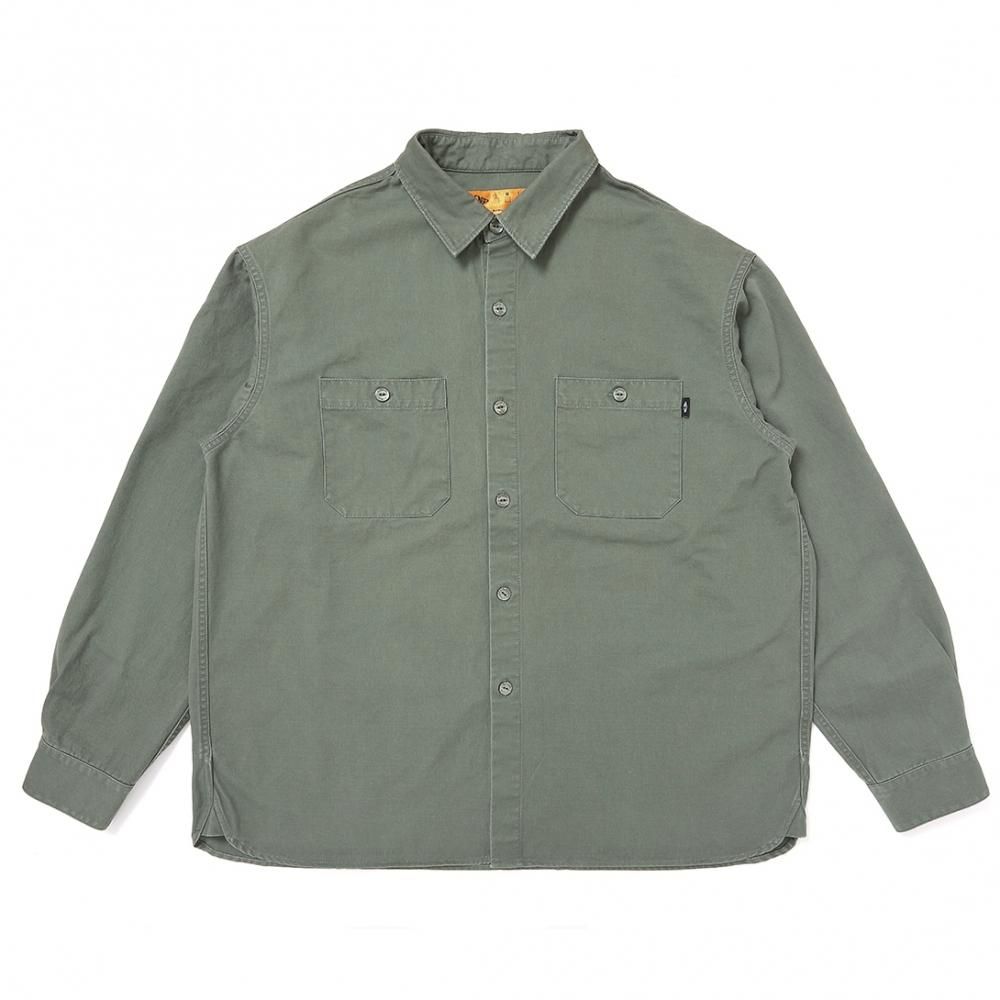 CHALLENGER チャレンジャー SNAKING LOGO WORK SHIRT スネークロゴ