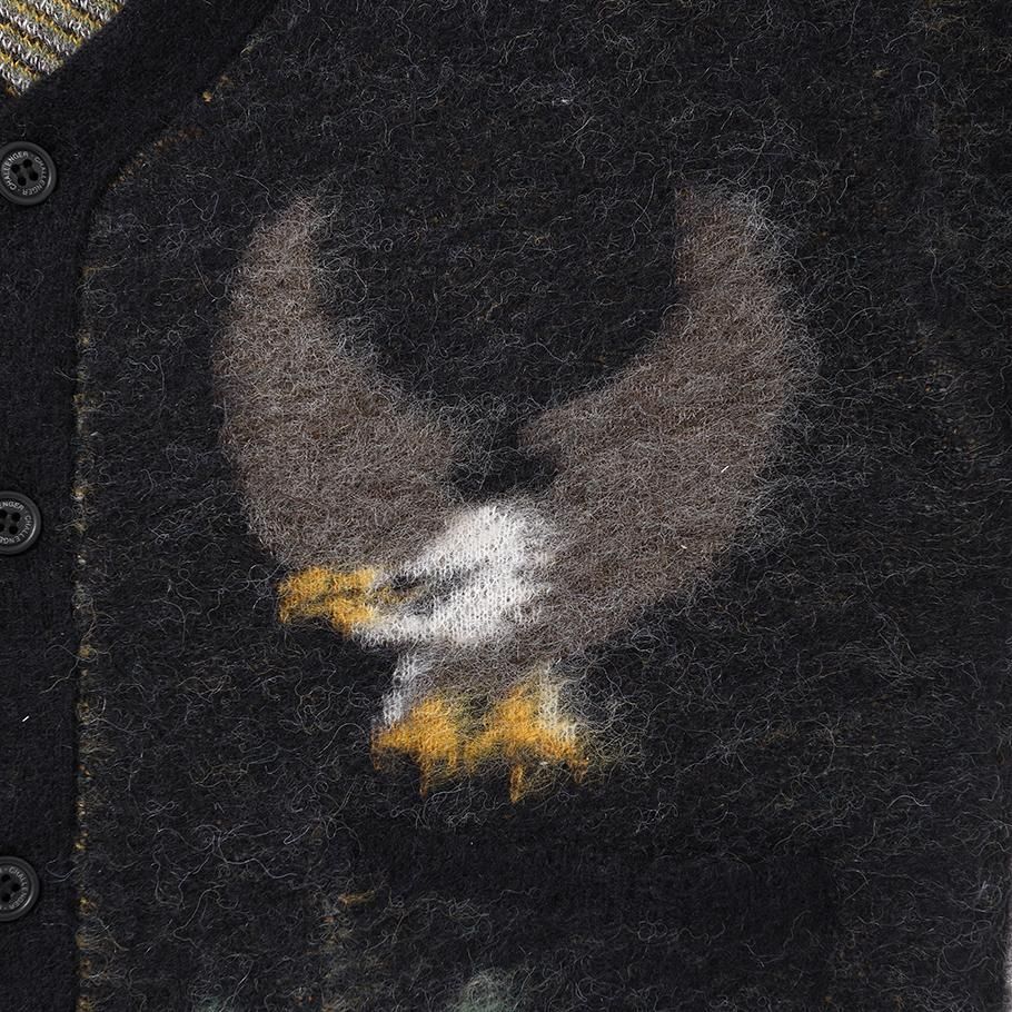 CHALLENGER チャレンジャー NATIVE EAGLE CARDIGAN ネイティブイーグル