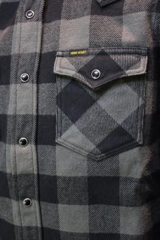 IRON HEART アイアンハート エクストラヘビーフランネルブロック