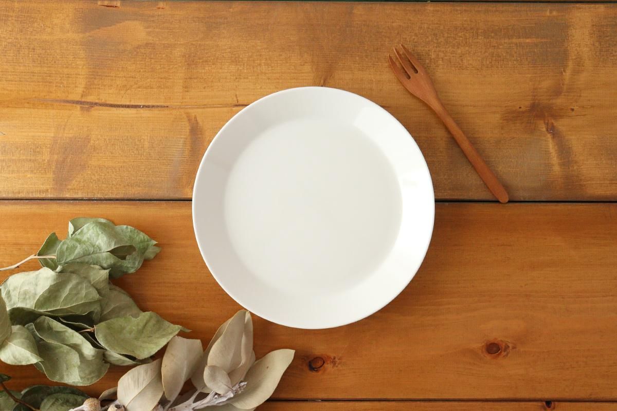 イッタラ｜ティーマ｜プレート｜21cm｜ホワイト｜磁器｜IITTALA｜Teema