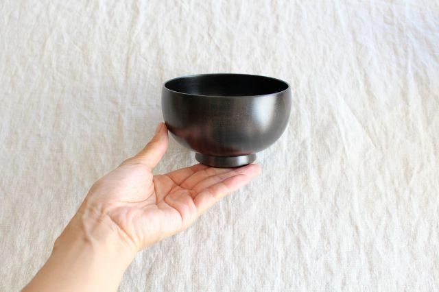 しらさぎ椀｜M｜漆黒｜さくら｜白鷺木工｜和食器通販｜うちる｜和食器