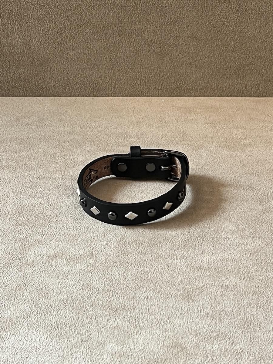 WOLF'S HEAD / WRIST BAND 15mm ( L ) - shackman