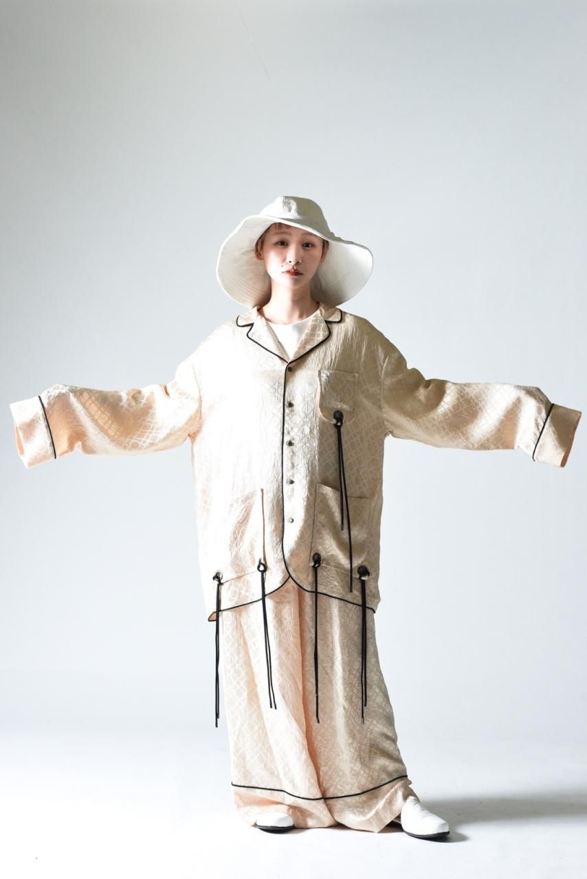 NaNo Art Pajamas shirt light beige - BISHOOL,Edwina Horl,My