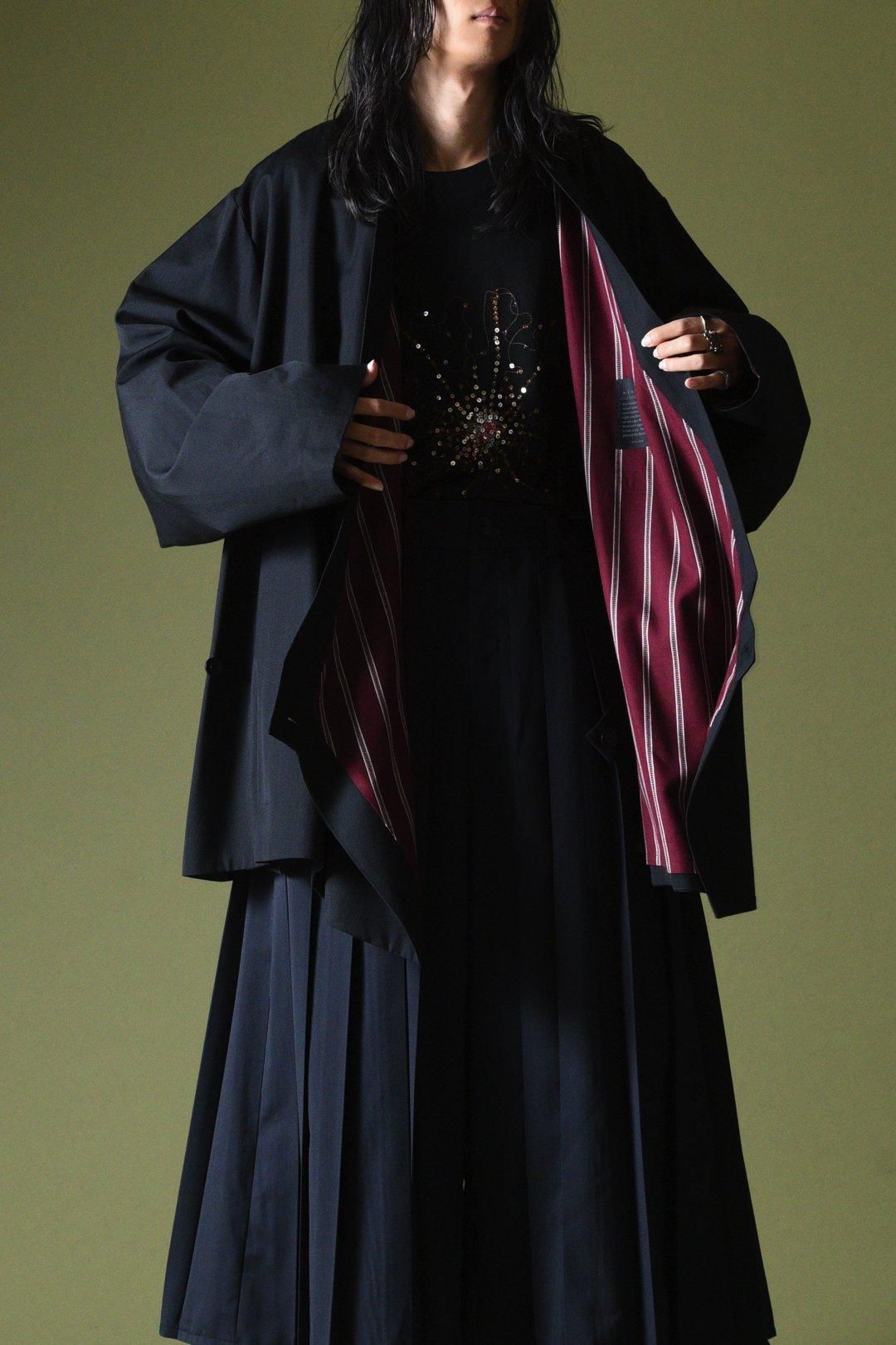 BISHOOL Wool Gabardine KIMONO Over Jacket - BISHOOL,Edwina Horl,My