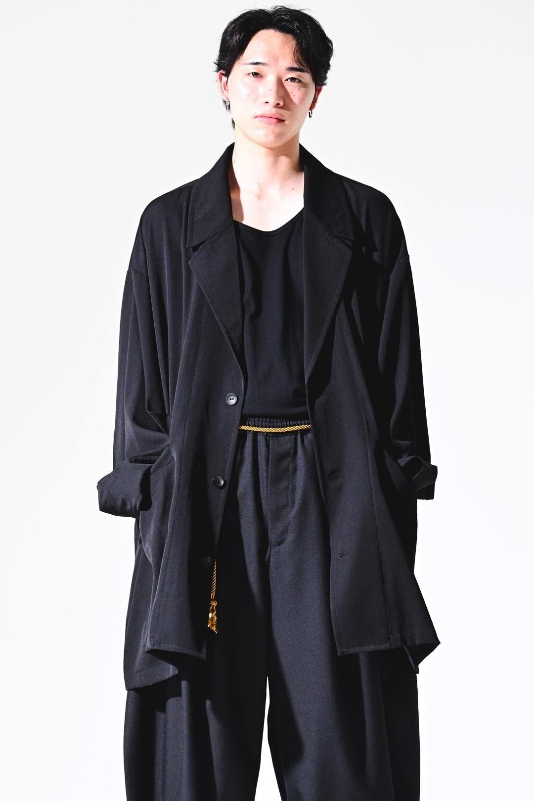 BISHOOL Wool Gabardine Single Over Jacket - BISHOOL,Edwina Horl,My