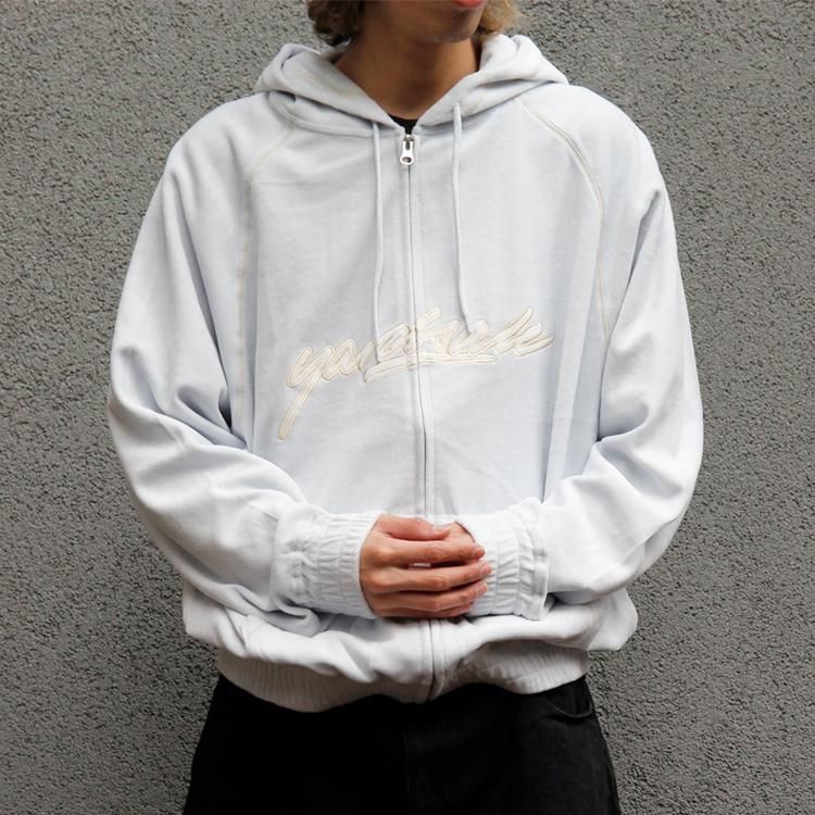 YARDSALE（ヤードセール）Velour Stitch Hood (Blue) の通販サイト