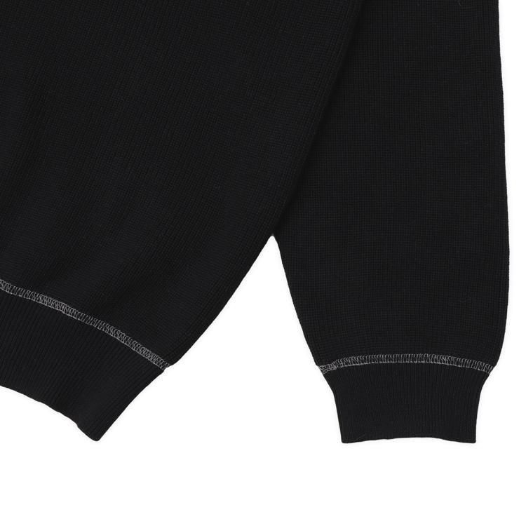 PASS~PORT / Overlocked Organic Knit Sweater - birnest