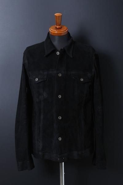JAPAN HORSE SUEDE “GARMENT-WASH” HAND-WAX 3RD. JACKET No. 2174-01
