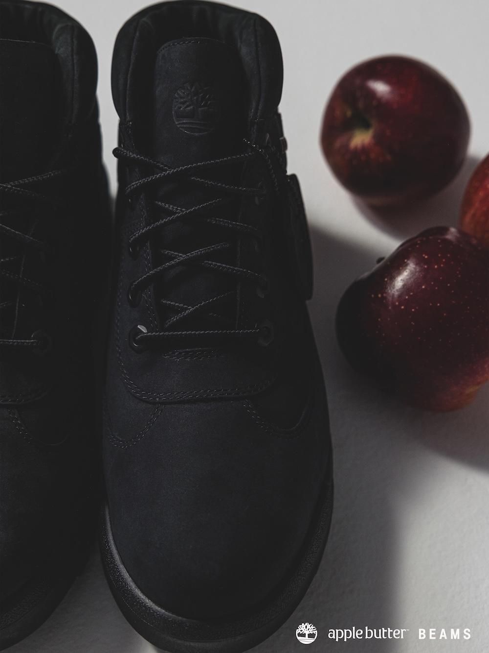 Timberland × BEAMS × APPLE BUTTER STOREField Boots GTX Black Color