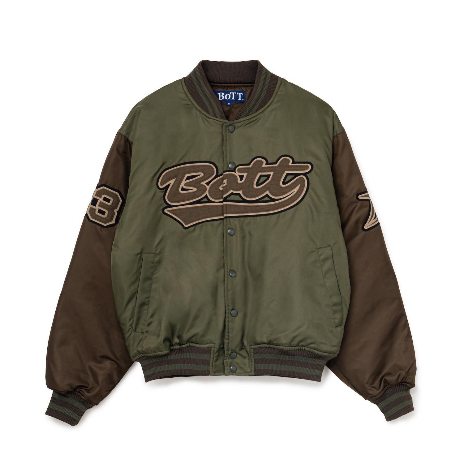 BoTTNylon Varsity Jacket - Apple Butter Store