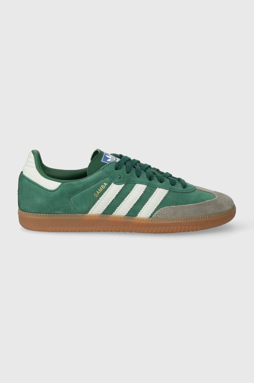 adidas Samba OG Collegiate Green Gum Grey Toe ID2054 at PRM US