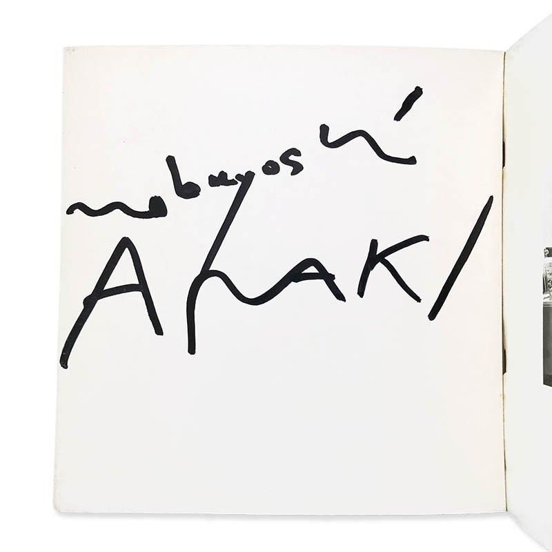 Nobuyoshi Araki: Sentimental Journey First edition *signed