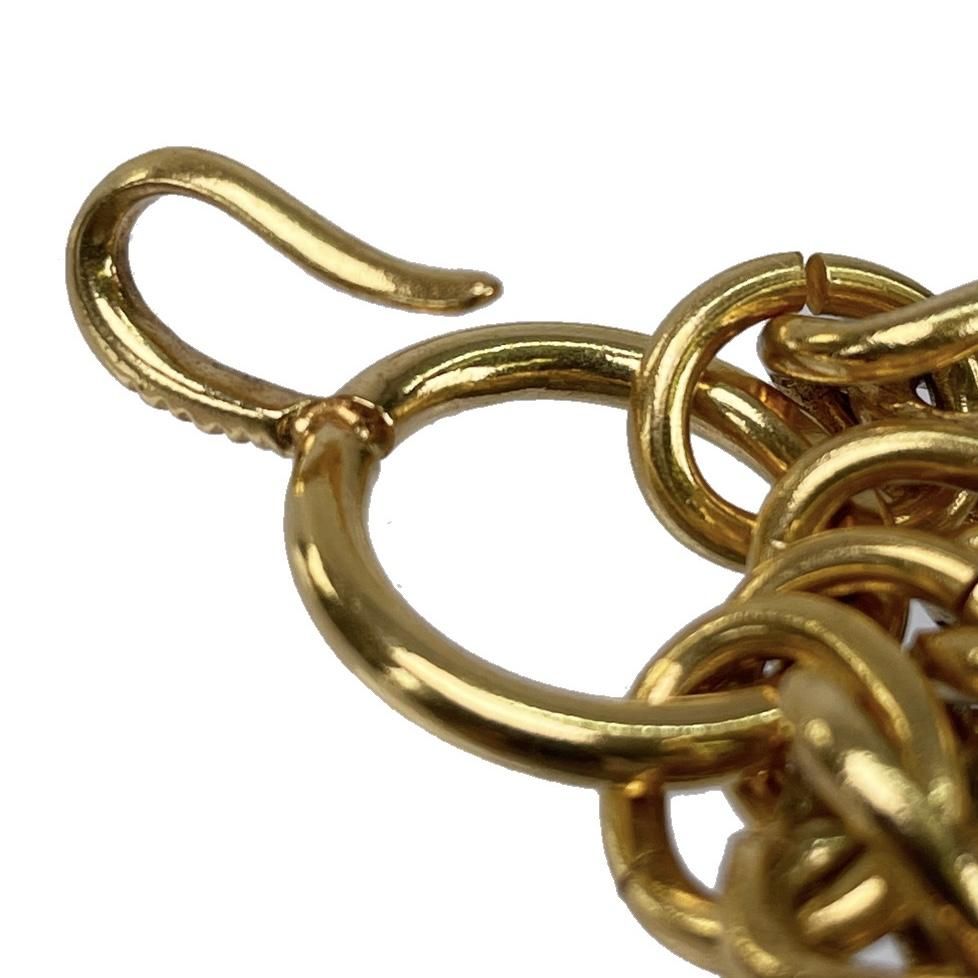 CHANEL シャネル ヴィンテージ CHANEL型抜き プレート チェーンベルト