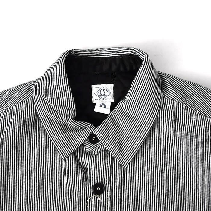 DESCENDANT | CRA90 HICKORY STRIPE JACKET POST O'ALLS | NAVY