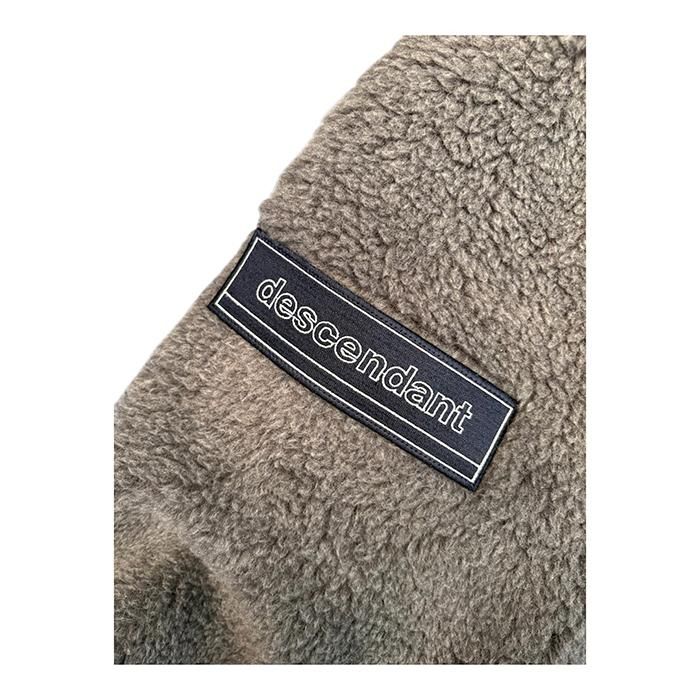 DESCENDANT | HORIZON FLEECE CREW NECK | GRAY - Stripe-inc Online Shop