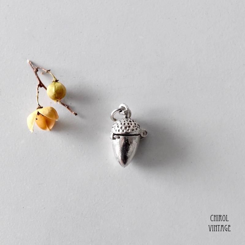 シルバーチャーム どんぐり（オープン） - CHIROL VINTAGE